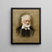 Victor Hugo - Marie Besson — oprawiony obraz na ścianie