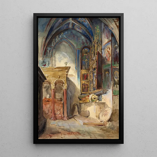 Marie Bracquemond - Church interior.webp