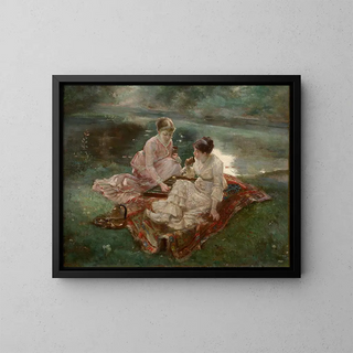 Marie Bracquemond - La Partie de jacquet.webp