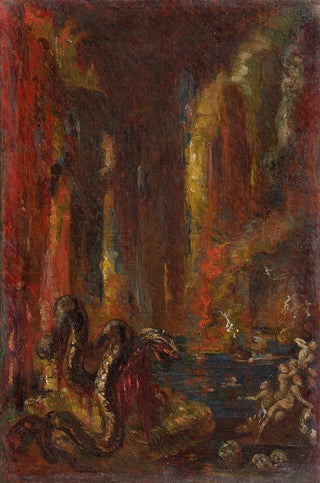 Marie Bracquemond - The Head and Tail of the Serpent after Gustave Moreau.webp