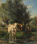 Bétail dans un paysage - Marie Dieterl — widok dzieła