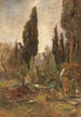 Stary cmentarz - Marie Egner — widok dzieła
