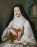 Madame de Montpeyroux abbesse de Port-Royal de Paris 14me arrondissement - Marie Parrocel — widok dzieła