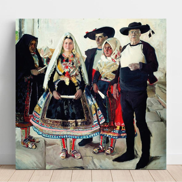 Reprodukcja obrazu Panna Młoda Lagarteran - Joaquín Sorolla