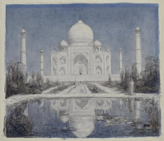 Marius Bauer - Taj Mahal bij maanlicht.webp