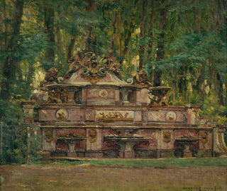Marius Michel - Le Buffet deau dans les jardins du Grand Trianon.webp