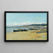 Le quartier de la gare Agfa vu de la plage du Tivoli, Alger - Marius Reynaud — oprawiony obraz na ścianie