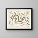 Apocynum c. Angis viridis maculatus, le serpent vert tacheté - Mark Catesby — oprawiony obraz na ścianie