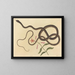 Le serpent fouet de coachwhip - Mark Catesby — oprawiony obraz na ścianie
