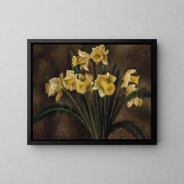 Jonquilles - Mark Gertler — oprawiony obraz na ścianie