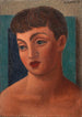 Tête de jeune fille - Mark Gertler — widok dzieła