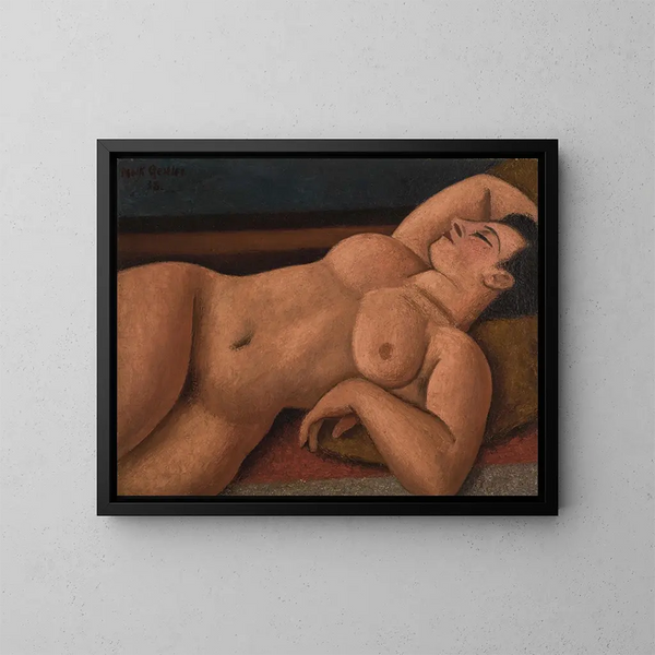 Nu - Mark Gertler — oprawiony obraz na ścianie