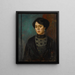 Portret artysty Siostra Sophie - Mark Gertler — oprawiony obraz na ścianie