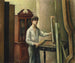 L'artysta w swoim atelier - Mark Gertler — widok dzieła