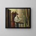 L'artysta w swoim atelier - Mark Gertler — oprawiony obraz na ścianie