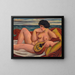 La Sonate - Mark Gertler — oprawiony obraz na ścianie