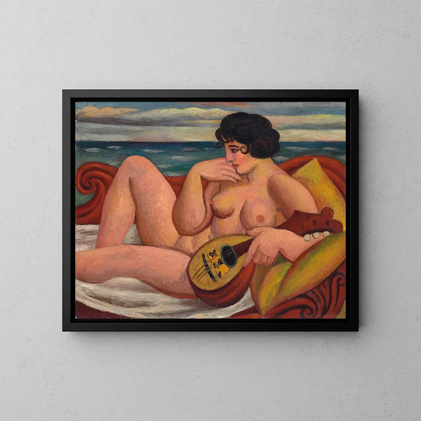 La Sonate - Mark Gertler — oprawiony obraz na ścianie