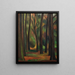 Drzewo w Garsington - Mark Gertler — oprawiony obraz na ścianie