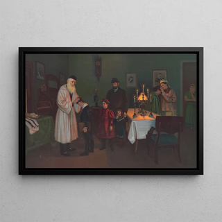 Mark Joffre - Yom Kippur going to the grandparents to get blessed.webp