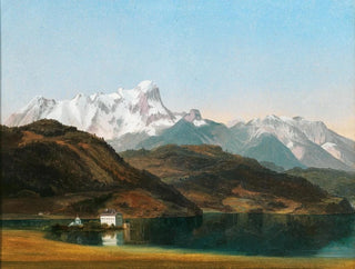Markus Pernhart - A View of Maria Loretto on Lake Wrthersee.webp
