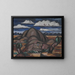 Cmentarz Nowego Meksyku - Marsden Hartley — oprawiony obraz na ścianie