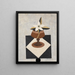 Kompozycja kwiatowa - Marsden Hartley — oprawiony obraz na ścianie