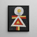 Geometryczny figury - Marsden Hartley — oprawiony obraz na ścianie