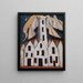 Ruch nr 5 Domy w Provincetown - Marsden Hartley — oprawiony obraz na ścianie