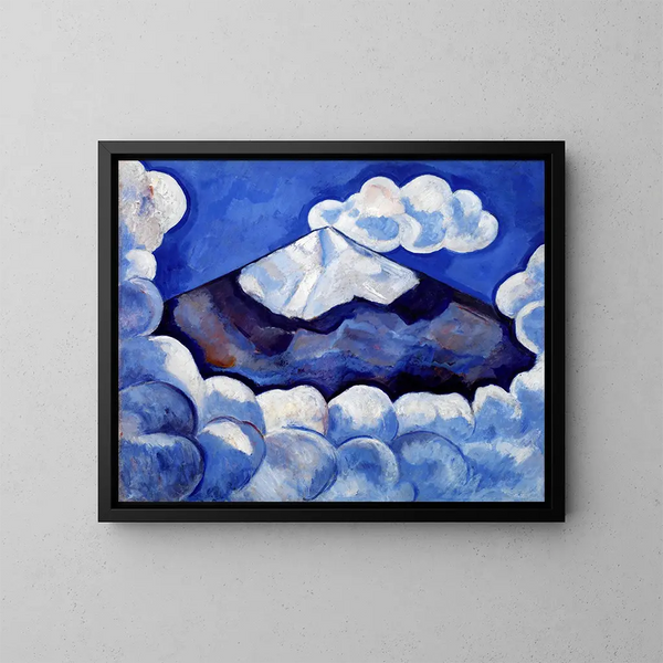 Popocatépetl, poranna duchowa, Meksyk - Marsden Hartley — oprawiony obraz na ścianie