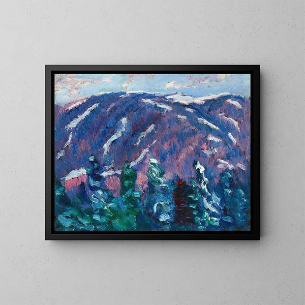 Chansons d'hiver nr 3 - Marsden Hartley — oprawiony obraz na ścianie