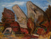 Mâchoire de baleine, Dogtown Common, Cape Ann, Massachusetts - Marsden Hartley — widok dzieła