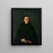Portret kanonika Wdl - Martin Johann Schmidt — oprawiony obraz na ścianie