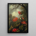 Koliber i passiflory - Martin Johnson Heade — oprawiony obraz na ścianie
