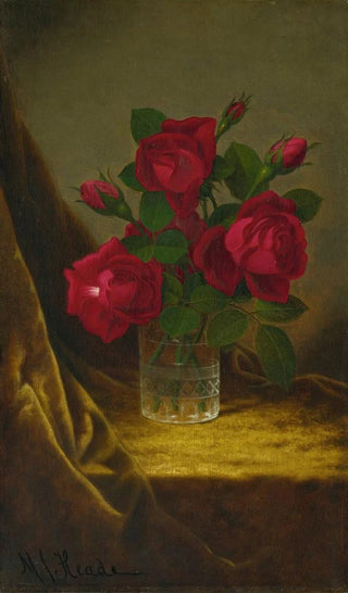 Martin Johnson Heade - Jacqueminot Roses.webp