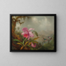 Orchidee i kolibry - Martin Johnson Heade — oprawiony obraz na ścianie