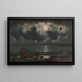 Point Judith, Rhode Island - Martin Johnson Heade — oprawiony obraz na ścianie