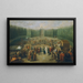 La Pose de la première pierre du temple de la Concorde à Laxenbourg - Martin Knoller — oprawiony obraz na ścianie