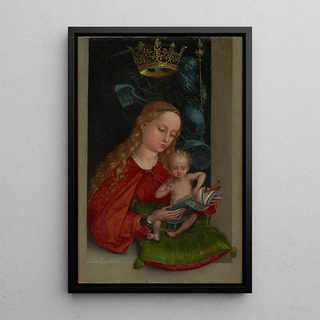 Martin Schongauer - Madonna and Child in a Window.webp