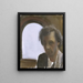Autoportrait - Martin Berg — oprawiony obraz na ścianie