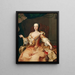 L'archiduchesse Marie Christine - Martin van Meytens — oprawiony obraz na ścianie