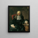 Portret M. Johanna Christopha Freiherr von Bartenstein - Martin van Meytens — oprawiony obraz na ścianie