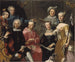 Ulrika Lovisa Tessin, Carl Gustaf Tessin, Erik Sparre, Johan Gabriel Sack, Nils Bielke, Eva Bielke i Hedvig Elisabet Sack - Martin van Meytens — widok dzieła