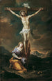 Krucyfiks z Marią Magdaleną - Martino Altomonte — widok dzieła