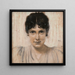Mary Lindpaintner później Stuck - Franz von Stuck — prezentacja dzieła na ścianie