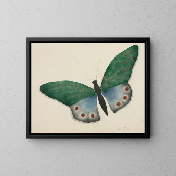 Papillon - Mary Altha Nims — oprawiony obraz na ścianie