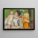 Po kąpieli - Mary Cassatt — oprawiony obraz na ścianie