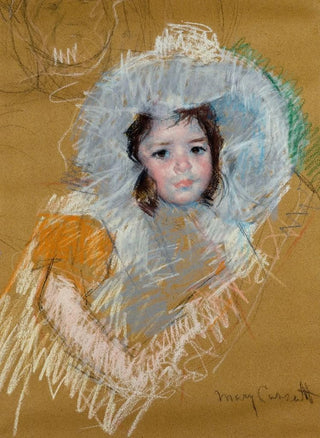 Mary Cassatt - Buste de fillette.webp