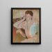 Clarisse - Mary Cassatt — oprawiony obraz na ścianie