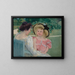 W ogrodzie - Mary Cassatt — oprawiony obraz na ścianie
