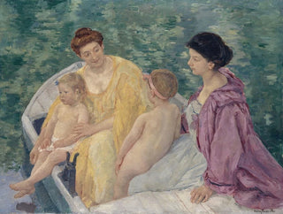 Le bain - Mary Cassatt — widok dzieła